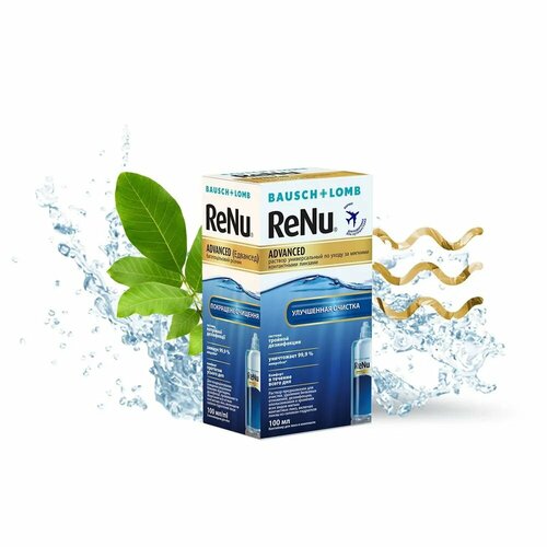 ���� ������� ��� ���������� ���� ������������� BAUSCH&LOMB Renu Advanced 100 �� (+���������), ������ ������