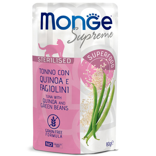     Monge   Supreme sterilized cat           80  (  )   -     , -  