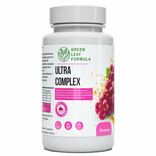 ���� Green Leaf Formula Ultra Complex ����., 30 ��., ������ ������