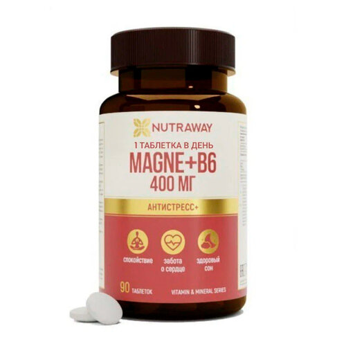  Nutraway Magne + B6 ., 90 .   -     , -  