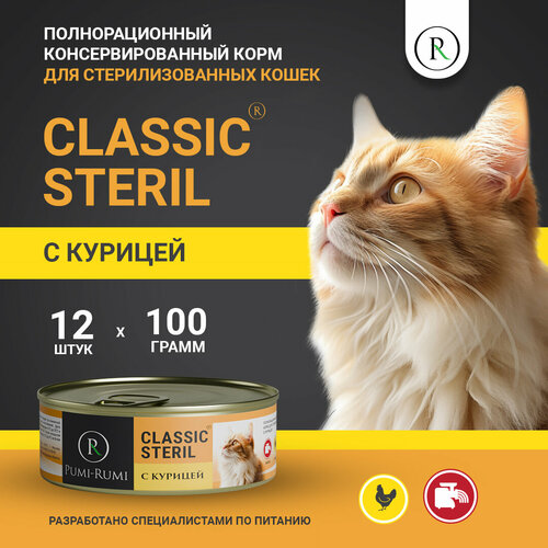         PUMI-RUMI  CLASSIC STERIL,100 , 12   -     , -  