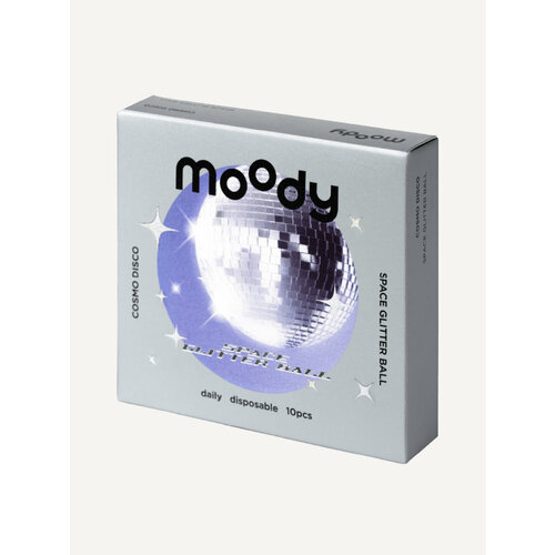    Moody Cosmo Disco, 10 ., R 8,5, D -3,25, Space Glitter Ball, 1 .,  