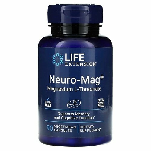   Life Extension, Neuro-Mag, Magnesium L-Threonate, 90    -     , -  