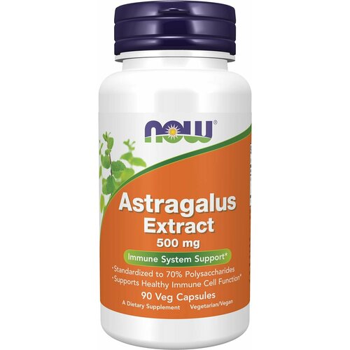  NOW Astragalus 70% Extract 500 mg, 90 .   -     , -  