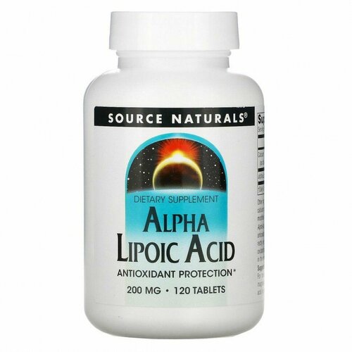  Alpha Lipoic Acid, Sourse Naturals,   , 200  120    -     , -  