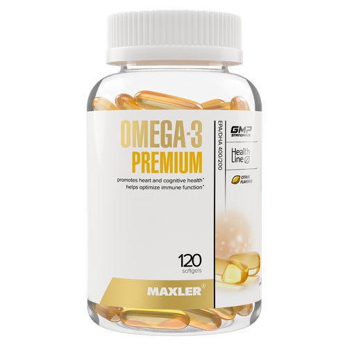  -3  Maxler Omega-3 Premium 120  (USA)   -     , -  