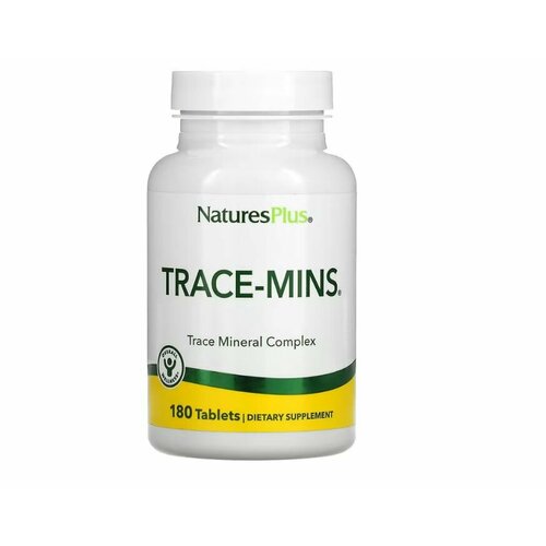    Nature's Plus Trace-Mins, , 180    -     , -  