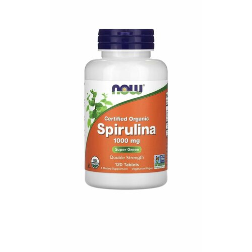     NOW Spirulina Double Strength 1000 mg 120    -     , -  