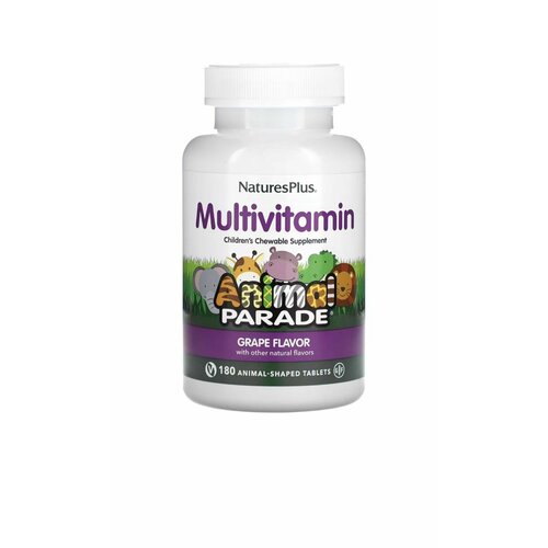 ���� ������� �������������� NATURESPLUS Multivitamin Animal Parade 180 �������� (��������), ������ ������