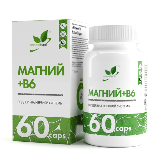  Magnesium + B6, ., 193 +6 , 100 , 60 .   -     , -  