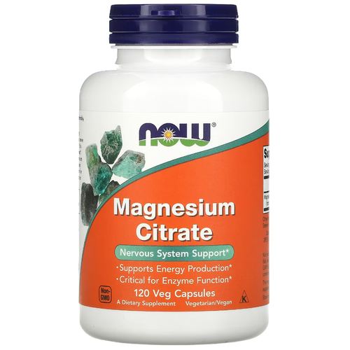 ���� NOW Magnesium Citrate 400 mg 120 caps / ��� ������ ������ 400 �� 120 ����, ������ ������