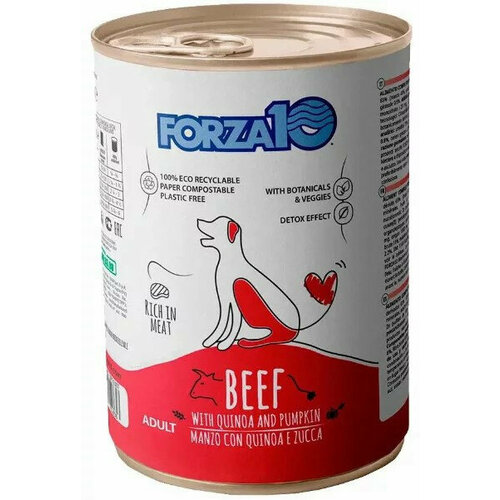  Forza10 Maintenance Manzo con Quinoa       ,   ,   - 400   12    -     , -  