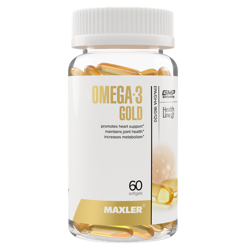 ���� �����-3 ���� Maxler Omega-3 Gold 60 �� (USA), ������ ������