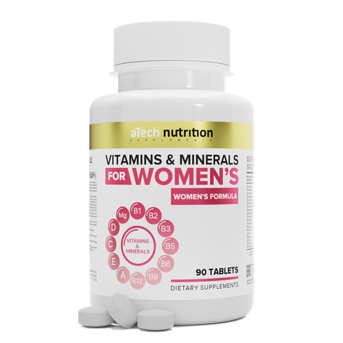 ���� �������� ��� ������ aTech nutrition Women's formula 550 �� 90 ��������, ������ ������