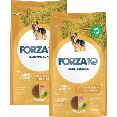  FORZA10 DOG MAINTENANCE ADULT MINI          (2 + 2 )   -     , -  