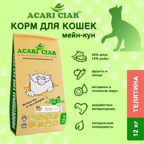      Acari Ciar A Cat Beef 12  Maine Coon     -     , -  