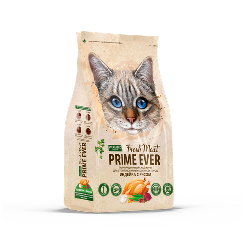       Prime Ever Fresh Meat Sterilized Adult Cat,   , 7    -     , -  