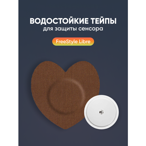 ���� ����������� ����������� ����� (��������) ��� ������ ������� Freestyle Libre (�������� �����). ������ 7 �� 7,3 ��, ���� ����������, 10 ���������, ������ ������