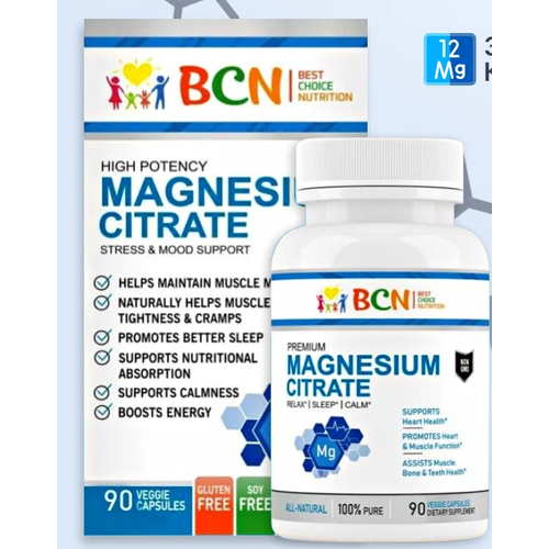    BCN Magnesium Citrate 400 , 90 .   -     , -  