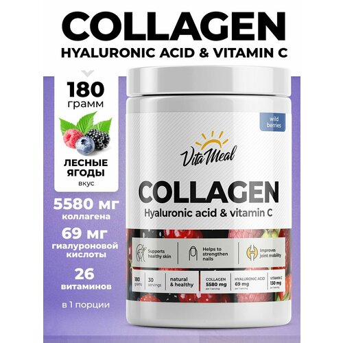          VitaMeal Collagen Hyaluronic acid + Vitamin C, 180 ,     -     , -  