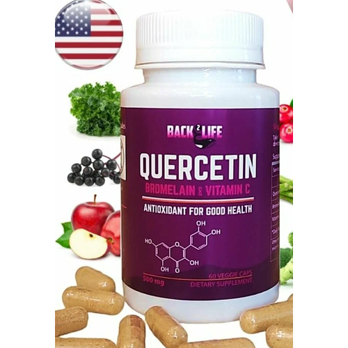     Quercetin with Bromelain, 60    -     , -  