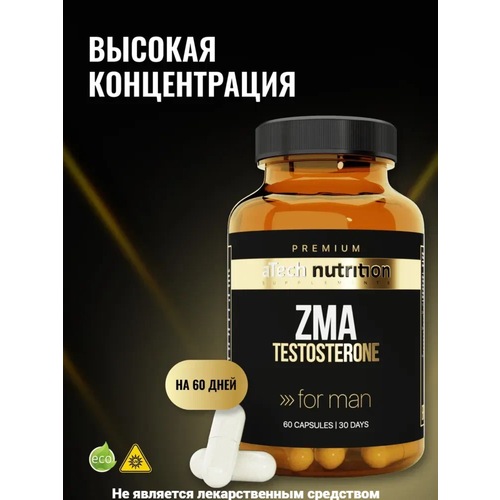   ZMA aTech Nutrition PREMIUM  +  +  6 +   60    -     , -  