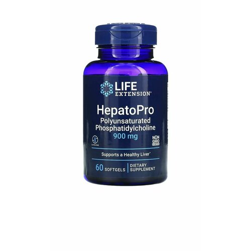    LIFE EXTENSION HepatoPro Polyunsaturated Phosphatidycholine 900 mg 60    -     , -  