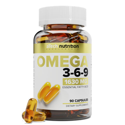    OMEGA 3-6-9, aTech nutrition, 1630 , 90    -     , -  