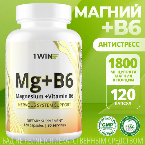  1WIN     6 ( 6),       , Magnesium Citrate, 120    -     , -  