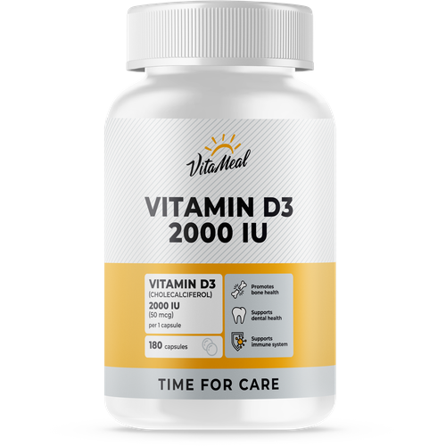   3 VitaMeal Vitamin D3 2000 IU, 180    -     , -  