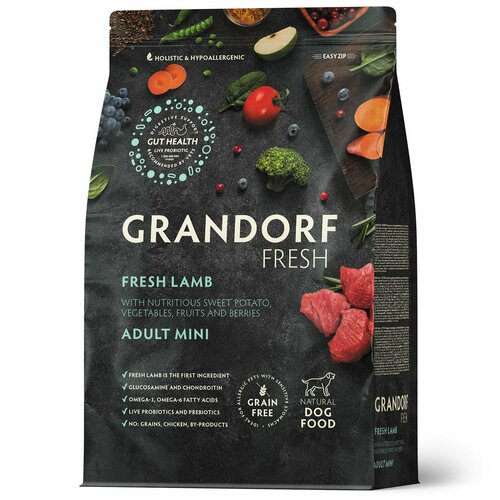  Grandorf FRESH Dog Adult MINI Lamb&Sweet Potato (c       ) 3    -     , -  