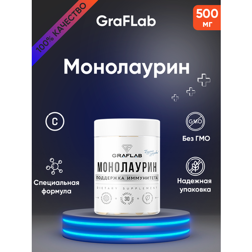  GraFLab,  60 , 500 Monolaurin   -     , -  