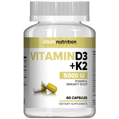 ���� Vitamin D3+K2 ����., 37 �, 60 ��., ������ ������