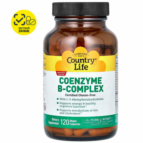  Country Life, oenzyme B-complex,    B, 380 , 120    -     , -  