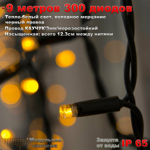     9  IP65 300 LED  ( )     -     , -  