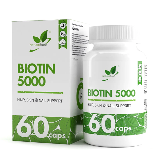  NaturalSupp Biotin ., 5000 , 100 , 60 .   -     , -  