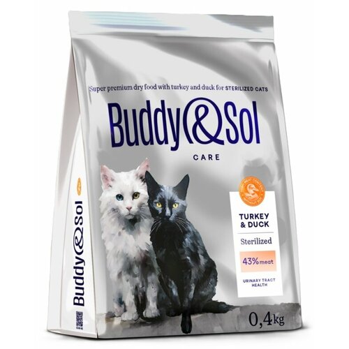        Buddy&Sol Adult Sterilized,    , 400    -     , -  