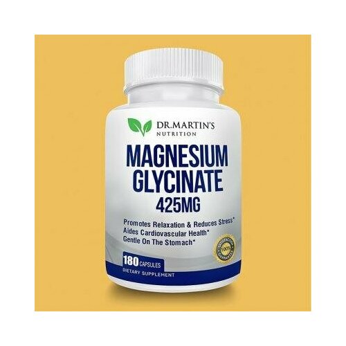  Magnesium Glycinate, Dr. Martin's,   180  425   -     , -  