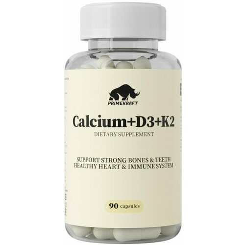    Prime Kraft Calcium+D3+K2 (90 )   -     , -  