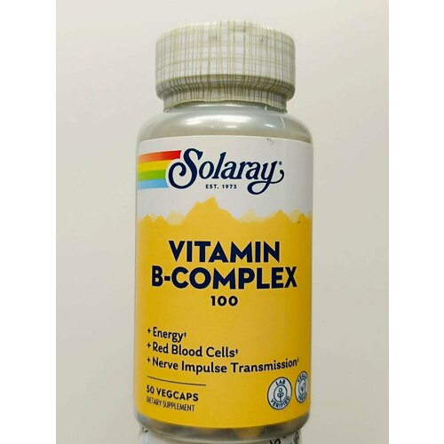  Solaray B-Complex 100 with Aloe Vera (   B   ) 50  ,  