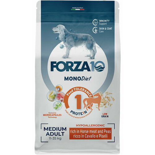  FORZA10 DOG MEDIUM MONODIET LOW GRAIN              (1,5   6 )   -     , -  