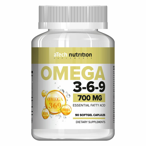 ���� ������� aTech Nutrition Omega 3-6-9, 0.7 �, 90 ��., ������ ������