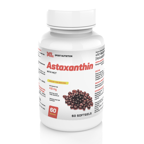   240% XL Astaxanthin with MCT, 60 ,      -     , -  