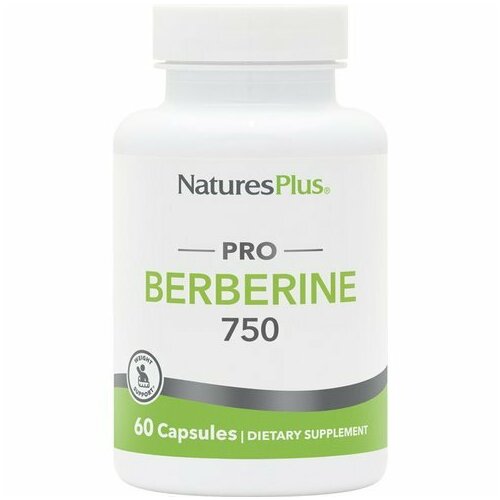 ���� Natures Plus Pro, Berberine, �������� 750 ��, 60 ������, ������ ������