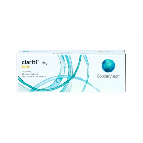    CooperVision Clariti 1 day toric., 30 ., R 8,6, D -2,5,CYL:-1,75,A:130, , 1 .,  