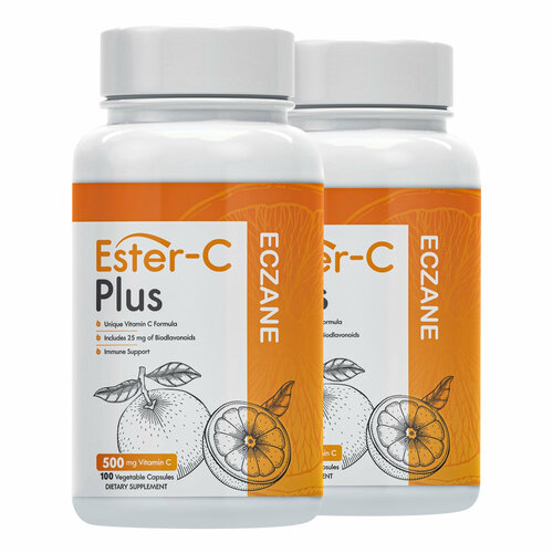 ���� ������� Ester-C Plus Eczane 100 ������, 2 ��������, ������ ������