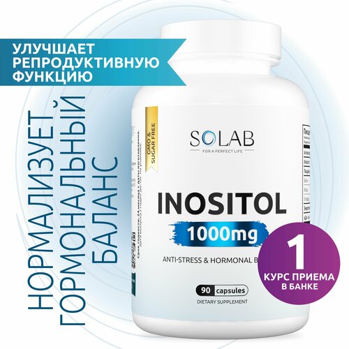 ���� SOLAB �������� 1000 �� (������, inositol), ���� / �������� ��� �������� �������� � ������� ��������, 90 ������, ������ ������