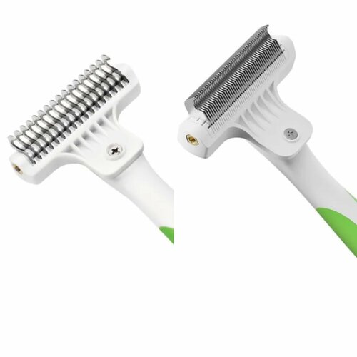     Fine-Tooth Deshedding Rake +  ANDIS  Deshedding Tool ( 6   )   -     , -  