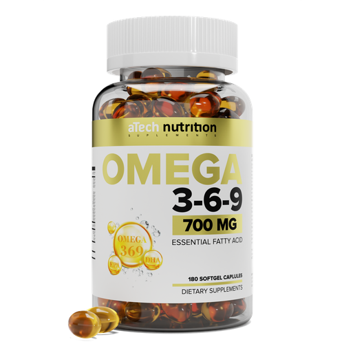 ���� ������� aTech Nutrition Omega 3-6-9, 0.7 �, 180 ��., ������ ������