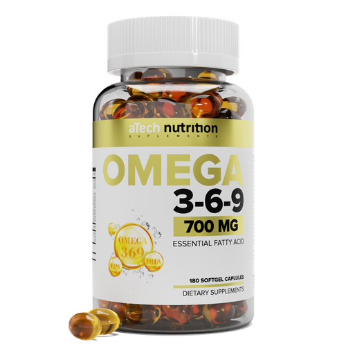   aTech Nutrition Omega 3-6-9, 0.7 , 180 .   -     , -  